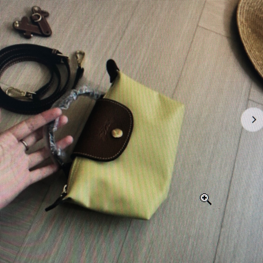Yellow Small Crossbody Shoulder Bag with Brown Flap